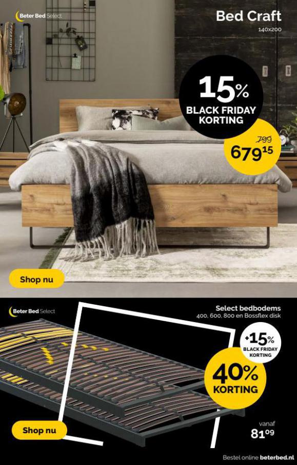 BLACK FRIDAY Beter Bed 15% extra. Page 11