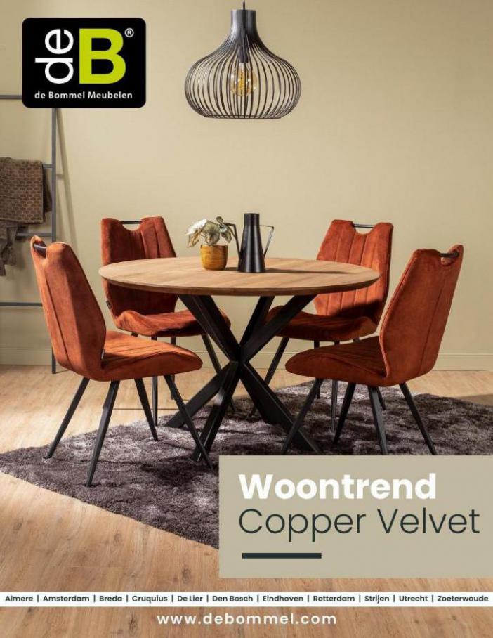 Woontrend Copper Velvet. De Bommel Meubelen. Week 44 (2021-11-30-2021-11-30)