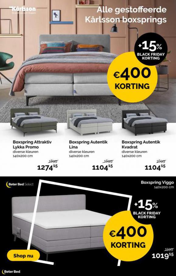 BLACK FRIDAY Beter Bed 15% extra. Page 6