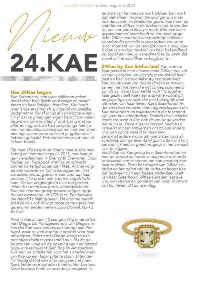 Juwelier Zwinkels - online magazine 2021. Page 44
