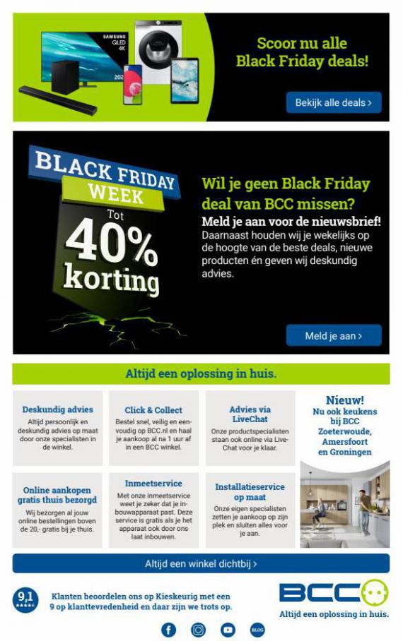 BCC BLACK FRIDAY WEEK tot 40% korting. Page 4