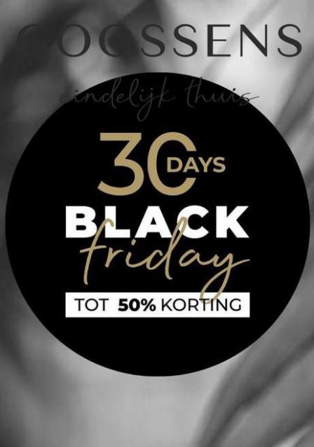 30 days Black Friday! Tot 50% korting. Goossens. Week 44 (2021-11-30-2021-11-30)