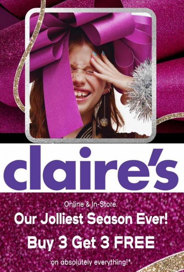 Our Jolliest Season Ever!. Claire's. Week 50 (2021-12-29-2021-12-29)