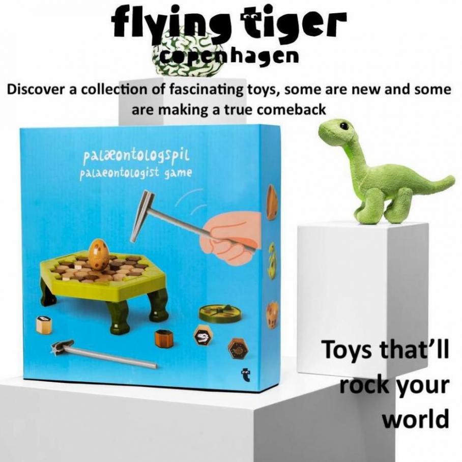 Toys that’ll rock your world. Flying Tiger. Week 51 (2022-01-26-2022-01-26)