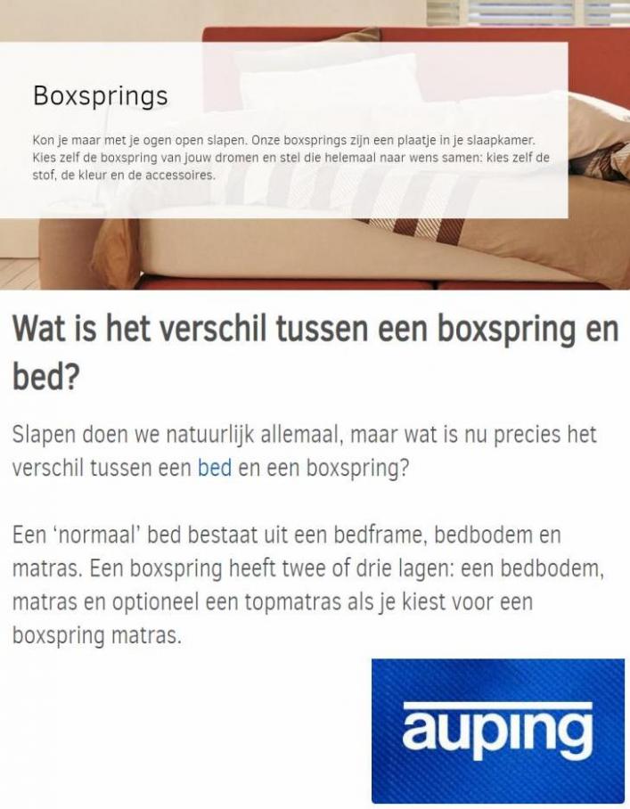 Boxpring & Beds. Auping. Week 48 (2022-01-05-2022-01-05)