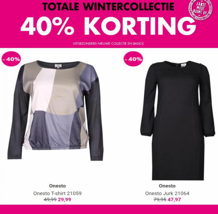 Totale Wintercollectie 40% korting. Page 6