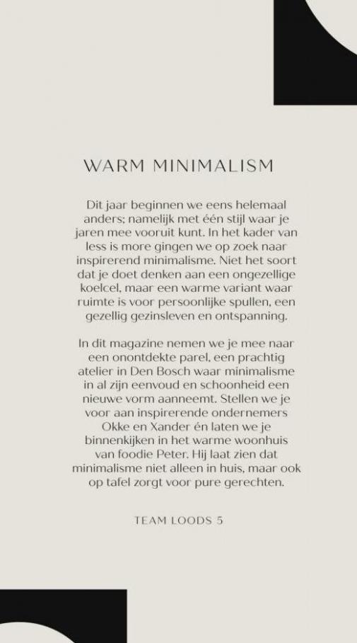 Warm Minimalism. Page 3