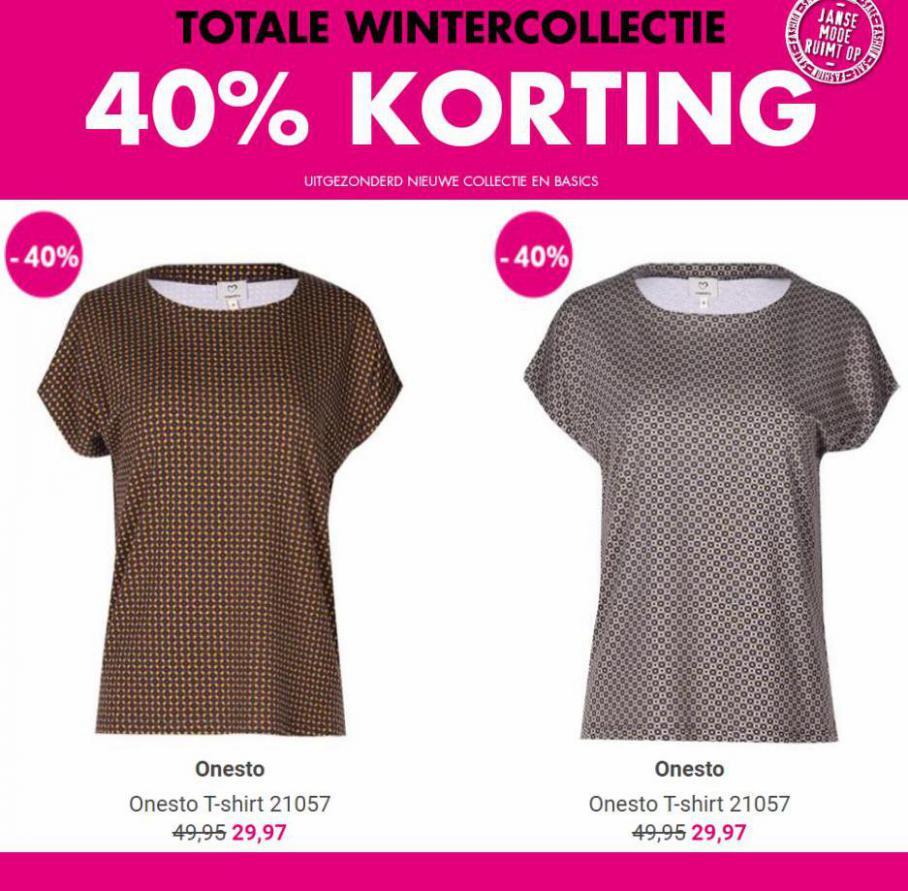 Totale Wintercollectie 40% korting. Page 7
