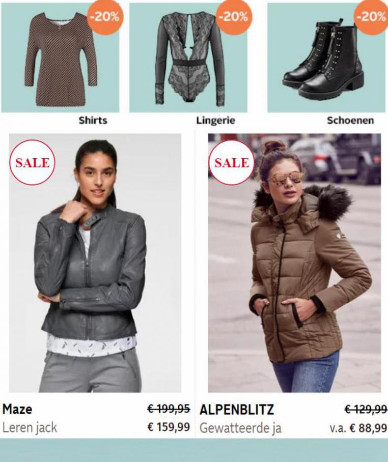 20% korting op alle mode*. Page 10