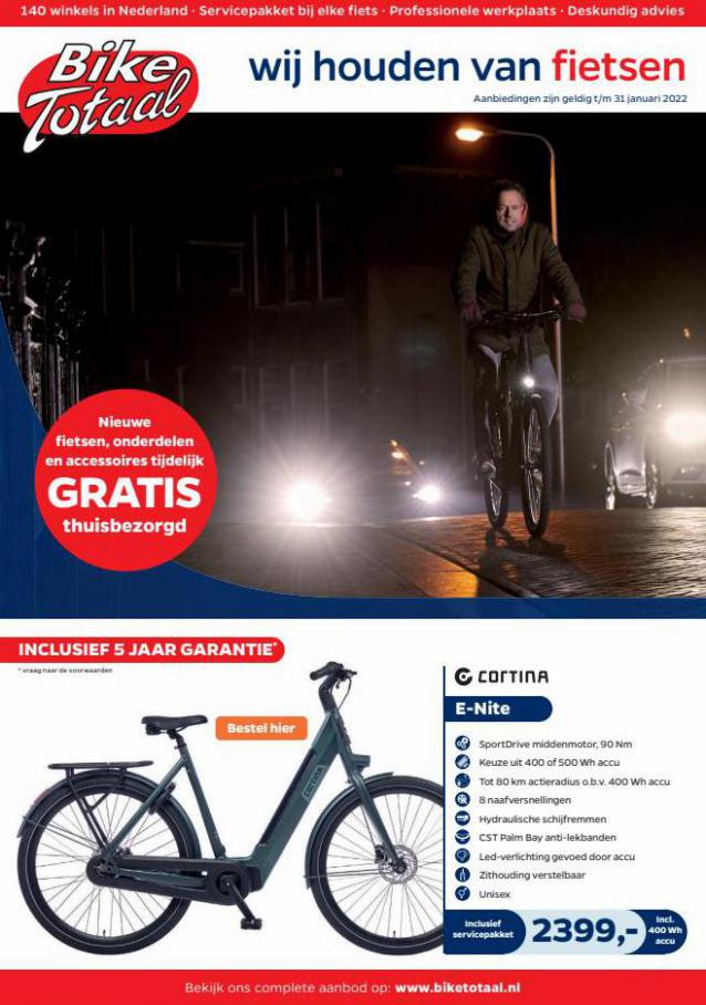 Wij houden van fietsen. Bike Totaal. Week 4 (2022-01-31-2022-01-31)