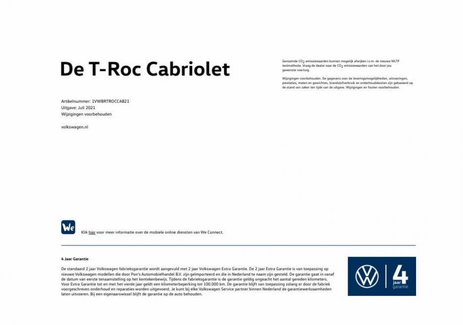T-Roc Cabrio. Page 18