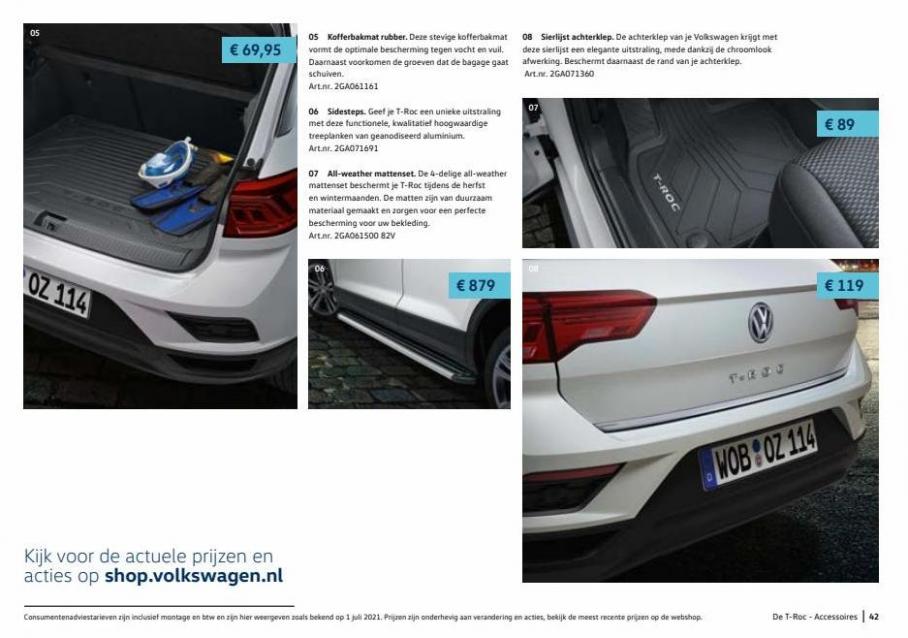 Volkswagen T-Roc. Page 42