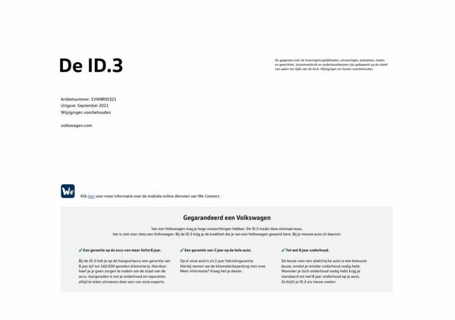 Volkswagen ID3. Page 28