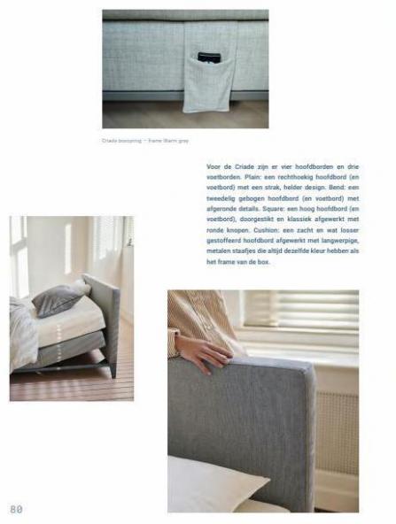 Collectie bedden en boxsprings. Page 82
