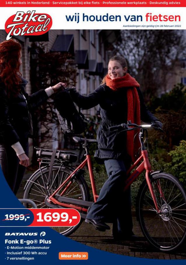 Wij houden van fietsen. Bike Totaal. Week 8 (2022-02-28-2022-02-28)
