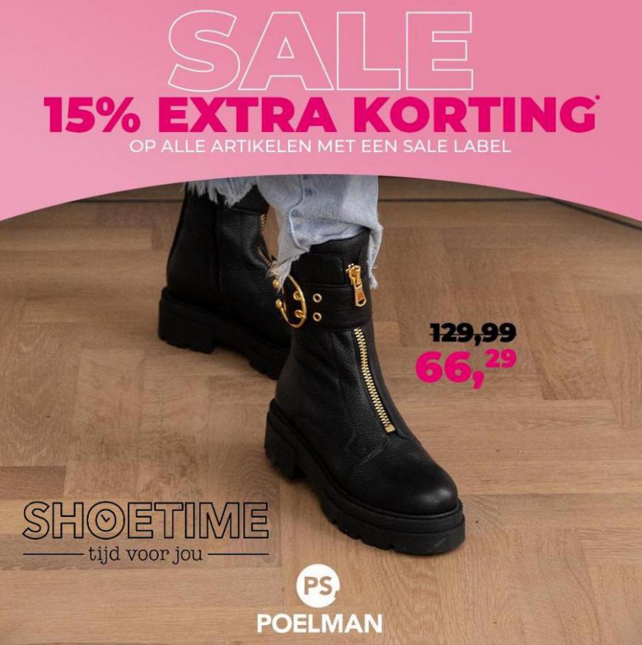 Sale 15% extra korting. Shoetime. Week 8 (2022-03-06-2022-03-06)