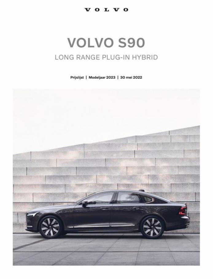 S90 Prijslijst. Volvo. Week 10 (2022-05-30-2022-05-30)