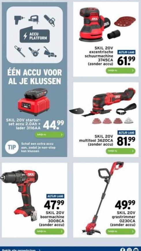 25% KORTING op alle tuinmeubelen. Page 32