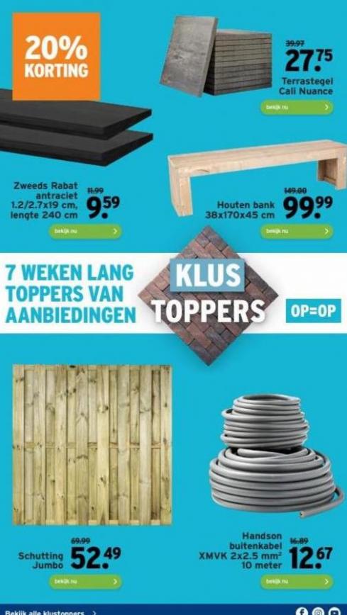 25% KORTING op alle tuinmeubelen. Page 27