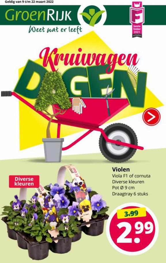 Kruiwagen Dagen. GroenRijk (2022-03-22-2022-03-22)