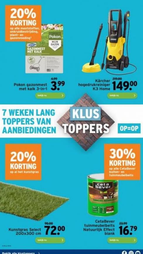 25% KORTING op alle tuinmeubelen. Page 26