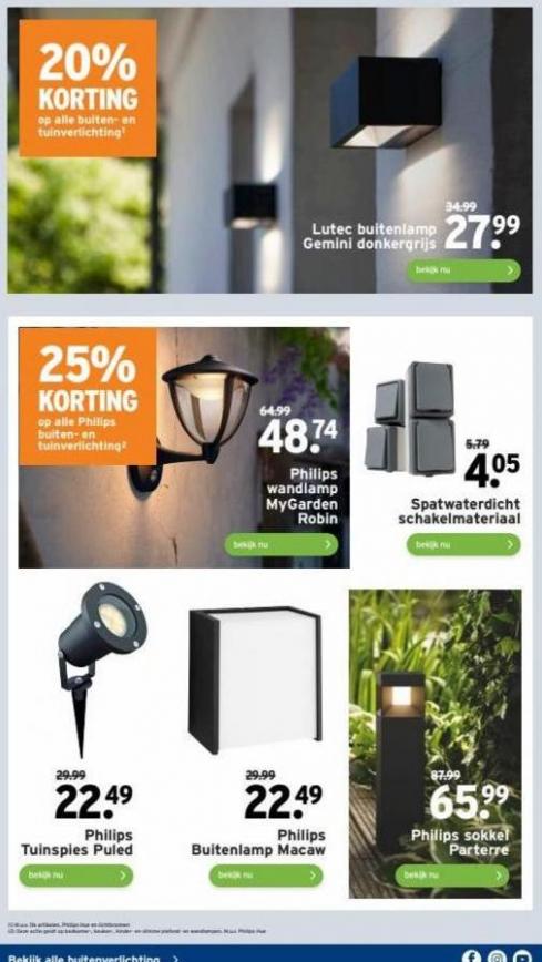 25% KORTING op alle tuinmeubelen. Page 29