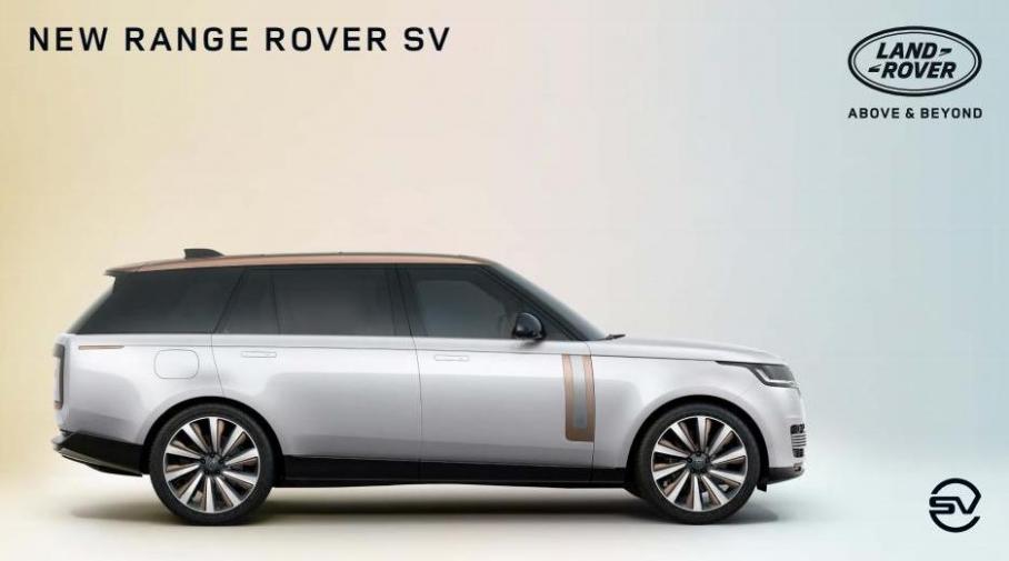 NEW RANGE ROVER SV. Land Rover. Week 12 (2022-12-31-2022-12-31)