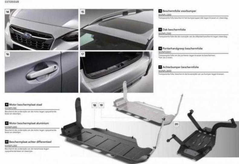 Subaru XV Accessoires. Page 8