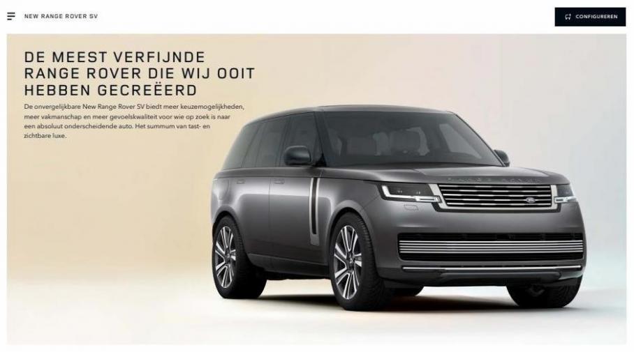 NEW RANGE ROVER SV. Page 3
