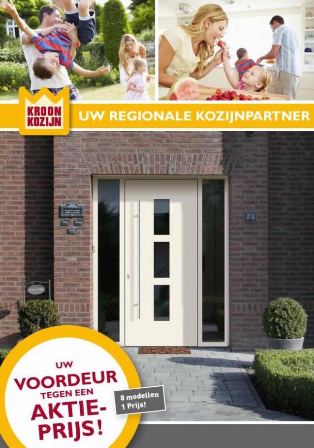 Voordeuren Actie Brochure!. Kroon Kozijn. Week 12 (2022-04-04-2022-04-04)