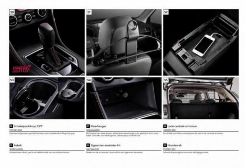 Subaru XV Accessoires. Page 17