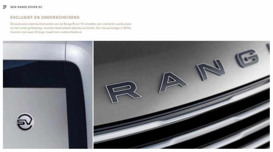 NEW RANGE ROVER SV. Page 4