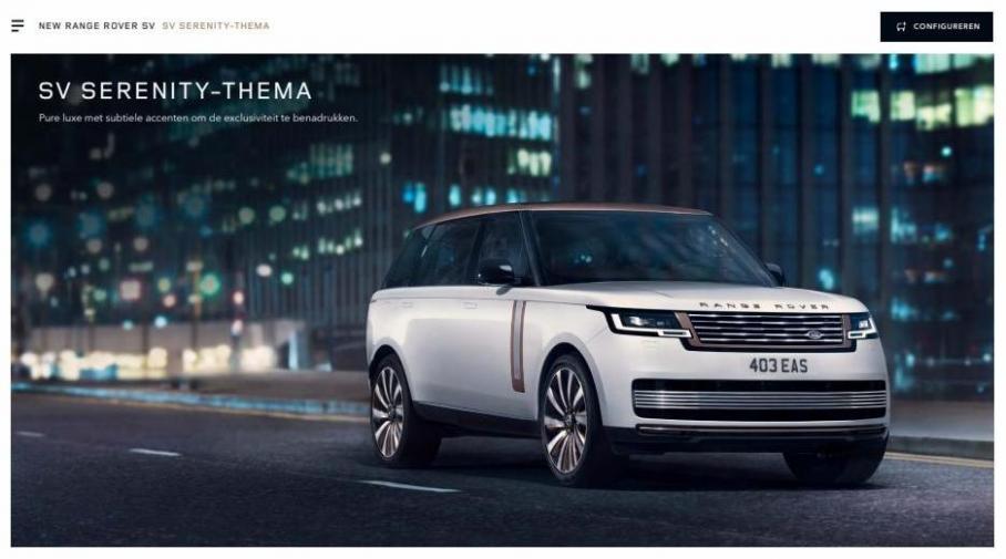 NEW RANGE ROVER SV. Page 15