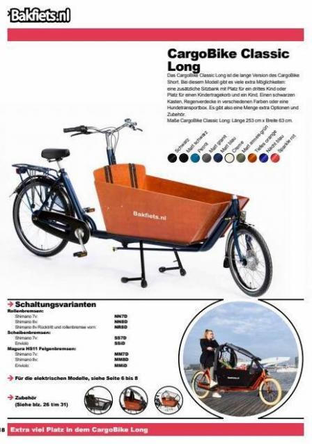 Bakfiets.nl Brochure 2022. Page 18. Bakfiets