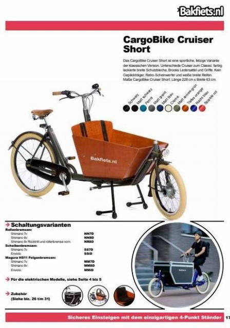 Bakfiets.nl Brochure 2022. Page 17. Bakfiets