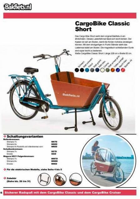 Bakfiets.nl Brochure 2022. Page 16. Bakfiets