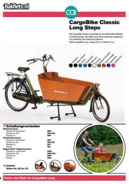 Bakfiets.nl Brochure 2022. Page 6. Bakfiets