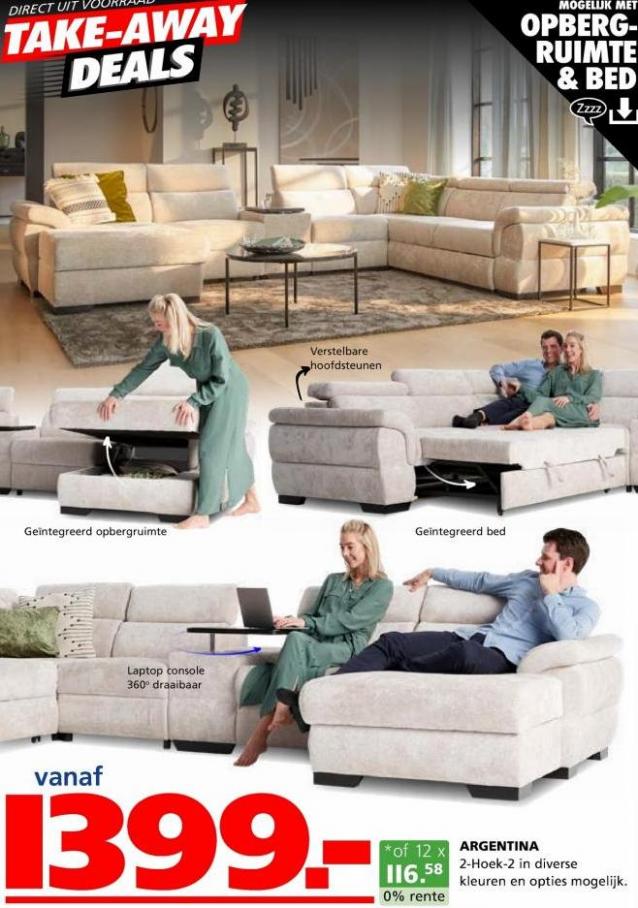Take-Away Deals Seats and Sofas. Page 38