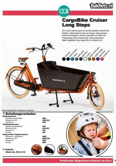 Bakfiets.nl Brochure 2022. Page 7. Bakfiets