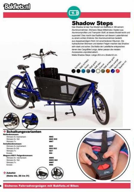 Bakfiets.nl Brochure 2022. Page 8. Bakfiets