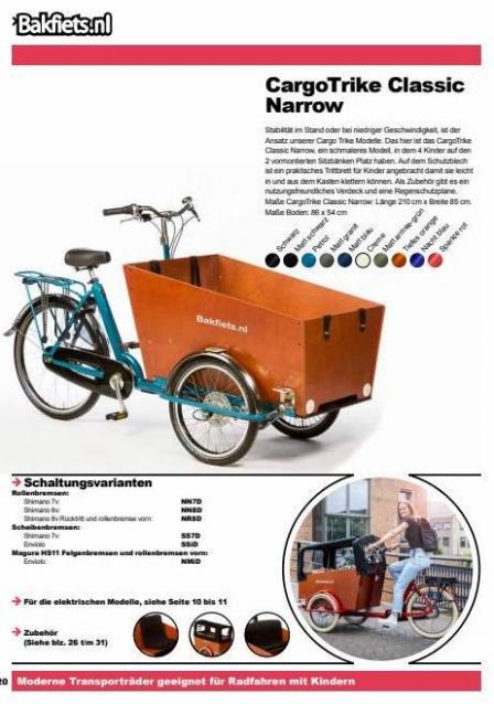 Bakfiets.nl Brochure 2022. Page 20. Bakfiets