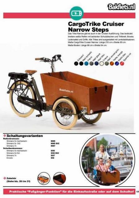 Bakfiets.nl Brochure 2022. Page 11. Bakfiets
