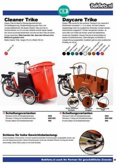 Bakfiets.nl Brochure 2022. Page 25. Bakfiets