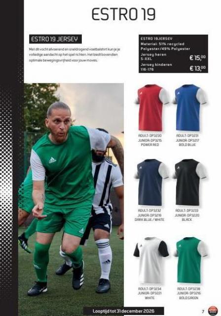 Folder Adidas catalogus Sport 2000. Page 7