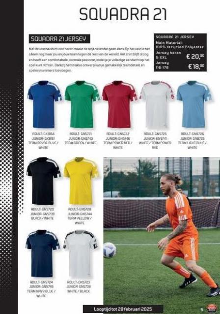 Folder Adidas catalogus Sport 2000. Page 5