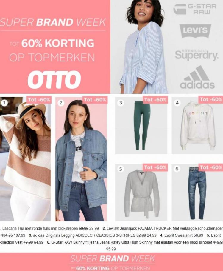 Super Brand Week Tot 60% Korting op TopMerken. Otto. Week 18 (2022-05-18-2022-05-18)