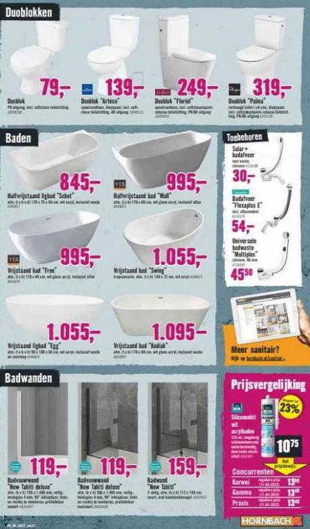 Jouw droombadkamer! Hornbach. Page 9