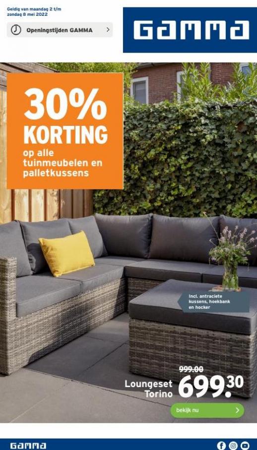-30% op alle tuinmeubelen. Page 1