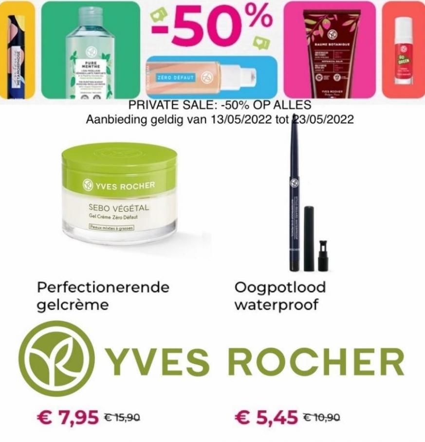 PRIVATE SALE: -50% OP ALLES Yves Rocher. Page 6
