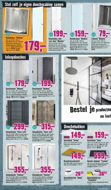 Jouw droombadkamer! Hornbach. Page 10